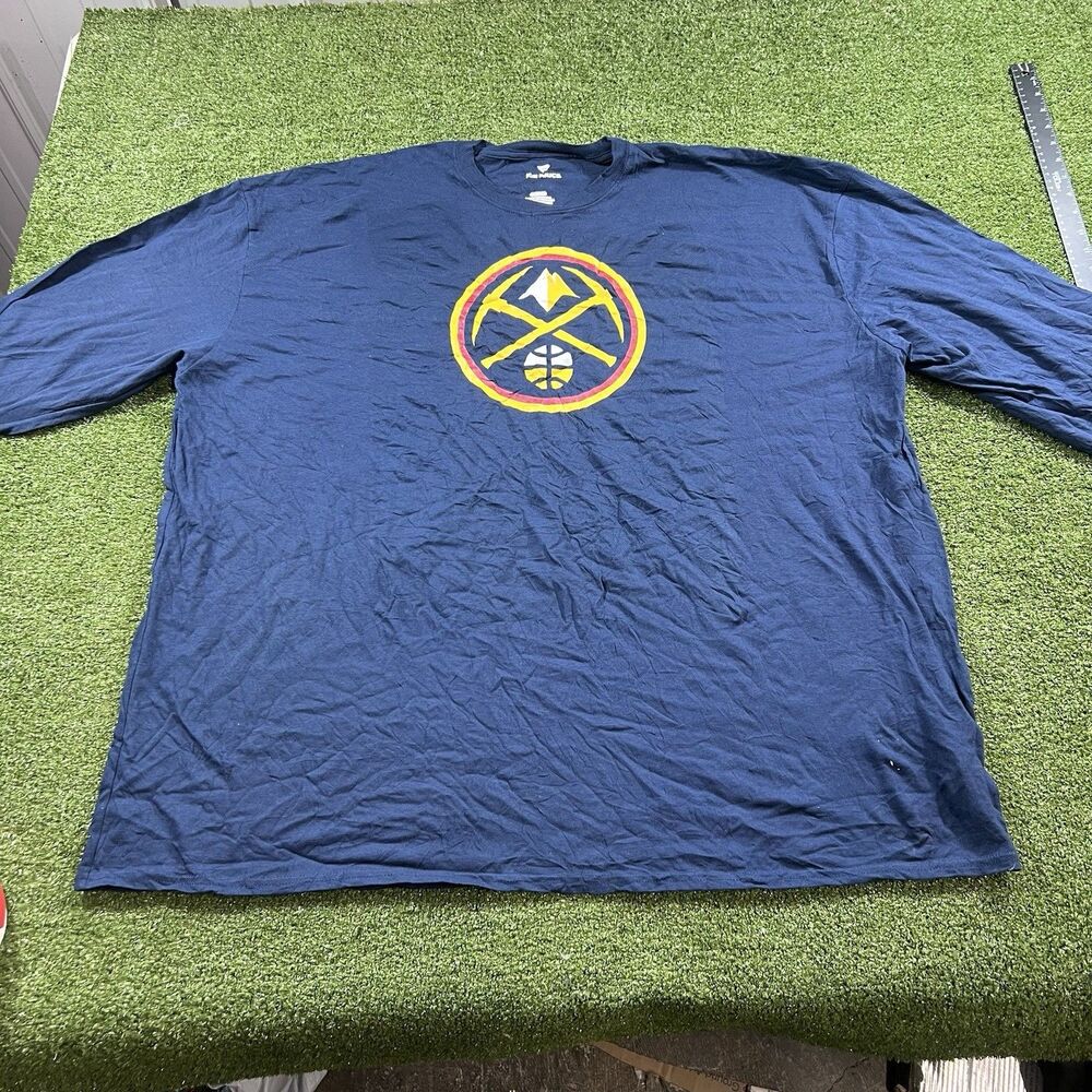 Denver Nuggets Nikola Jokic #15 Fanatics 5XL Long Sleeve Shirt NWOT NBA